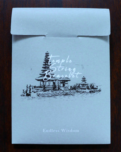 Templomi zsinórkarkötő – Végtelen bölcsesség