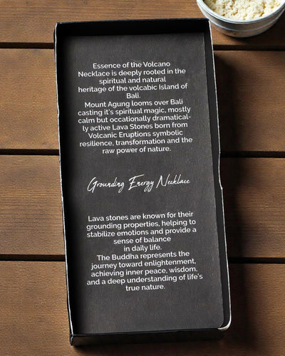 Naszyjnik Esencja Wulkanu – Uziemiająca Energia
