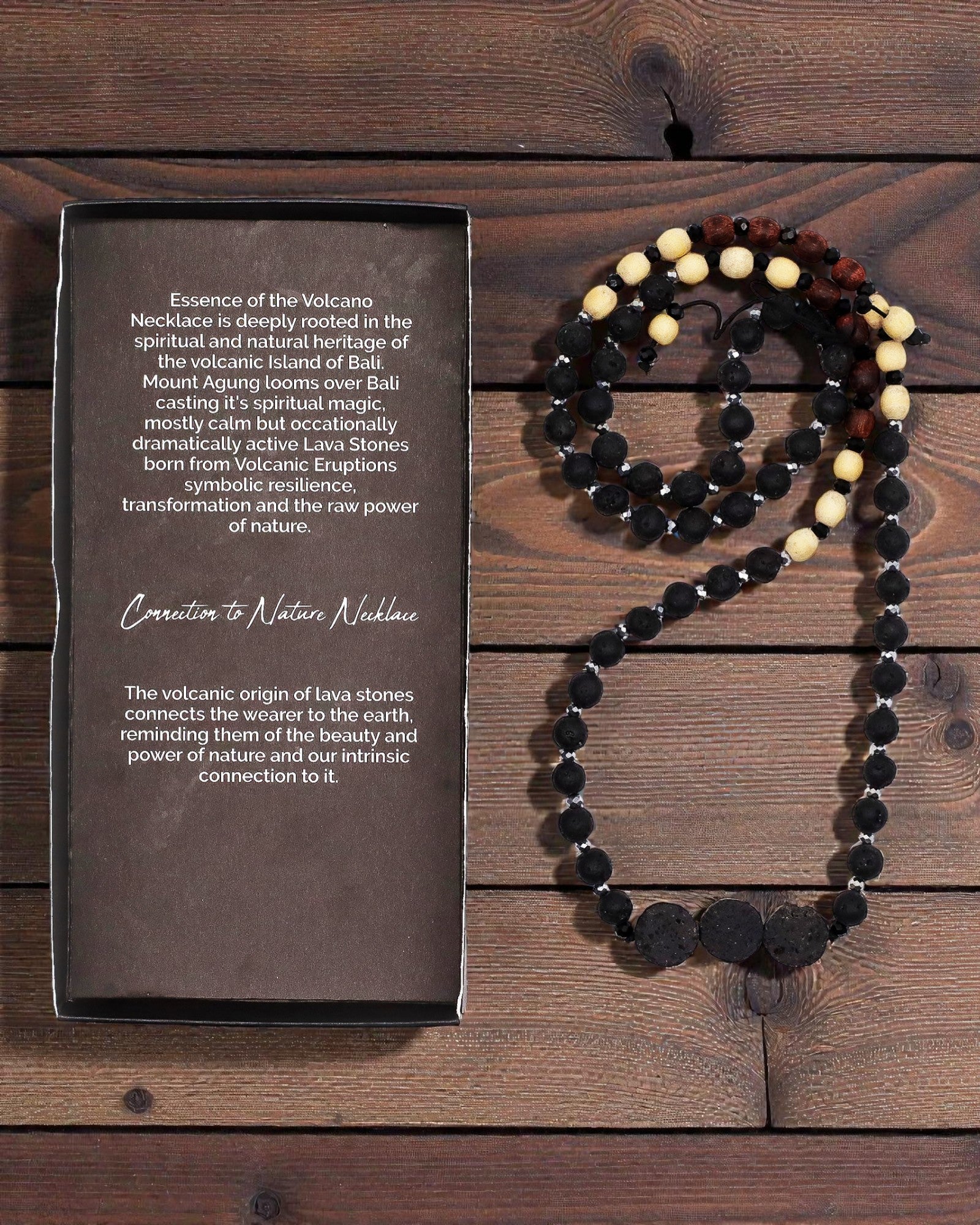 Esencja Wulkanu nyaklánc – Kapcsolat a természettel