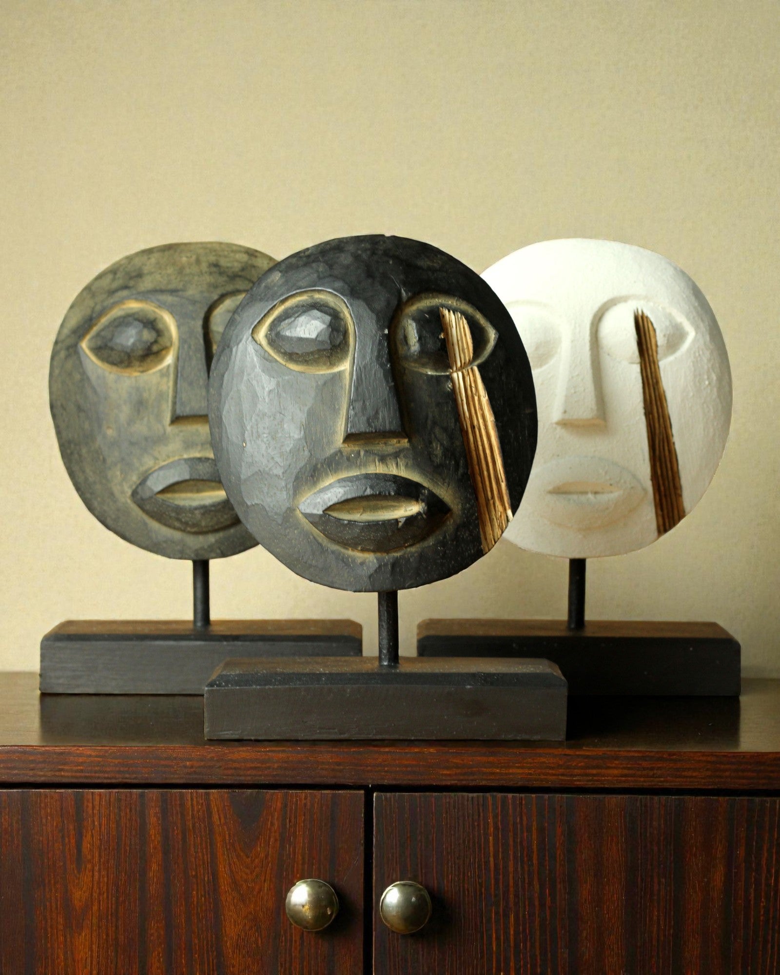 Timori maszk Ősök őrzője 27x20 cm – Antikus